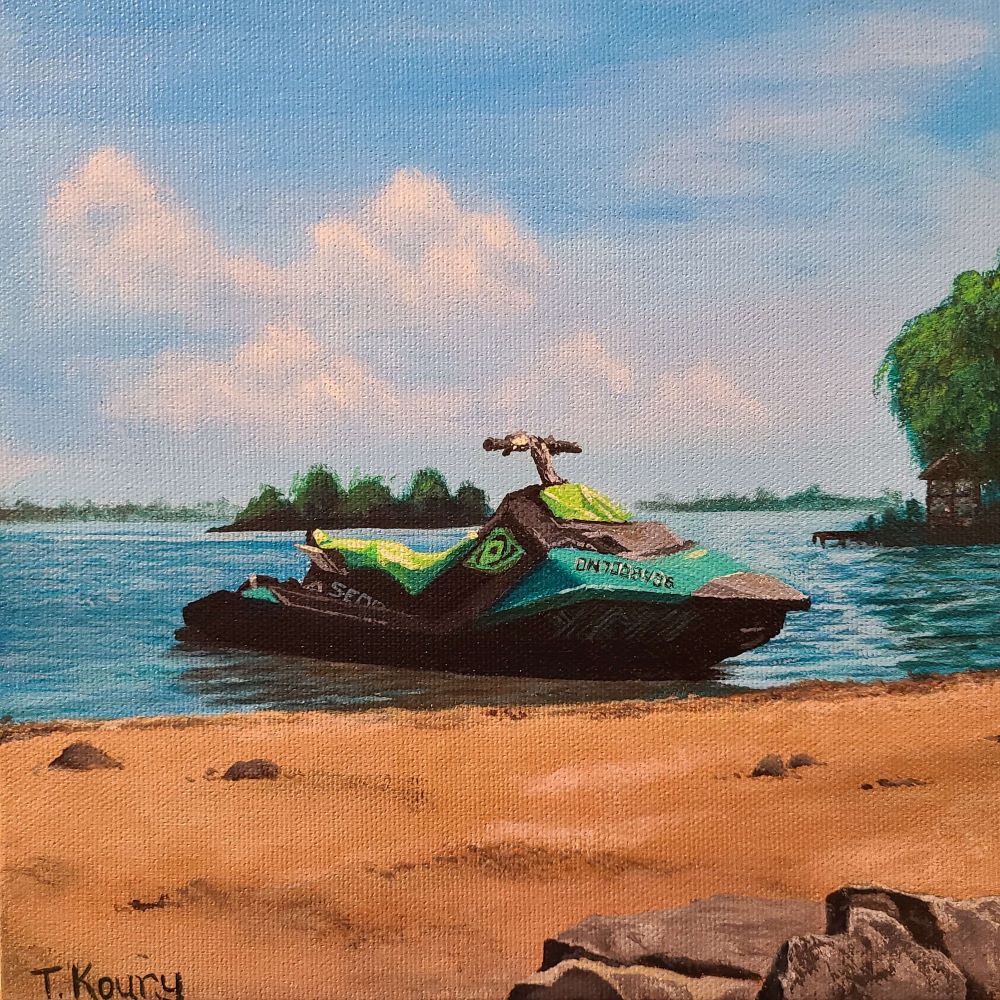 Sea-doo painting